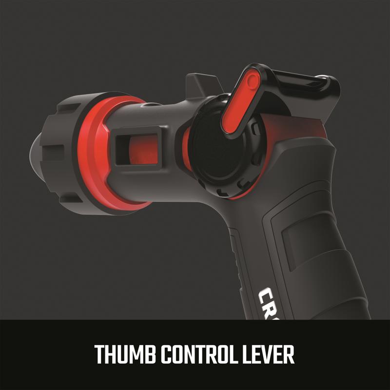 Craftsman 1 Pattern Adjustable Jet Stream Plastic Hose Nozzle