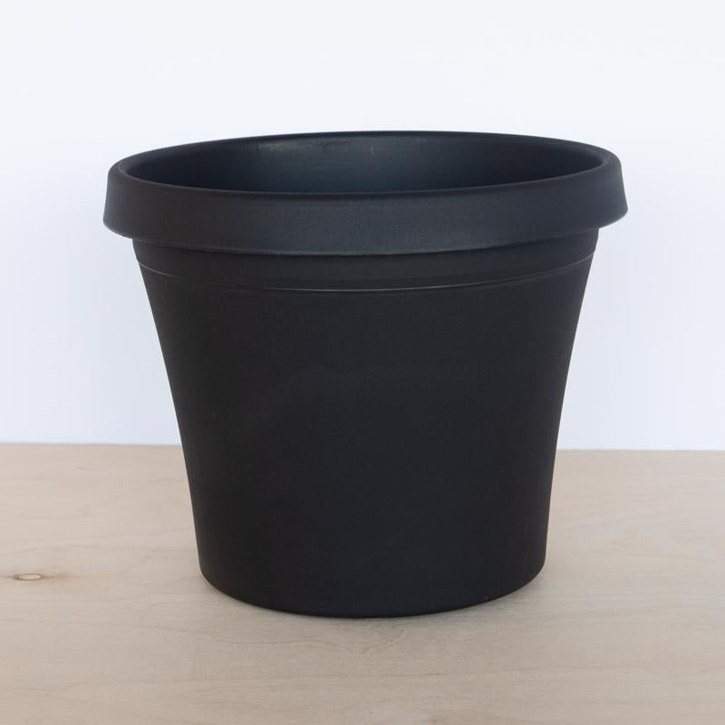 Bloem Terra 17 in. H X 20.5 in. W X 13.5 in. D Plastic Traditional Planter Black