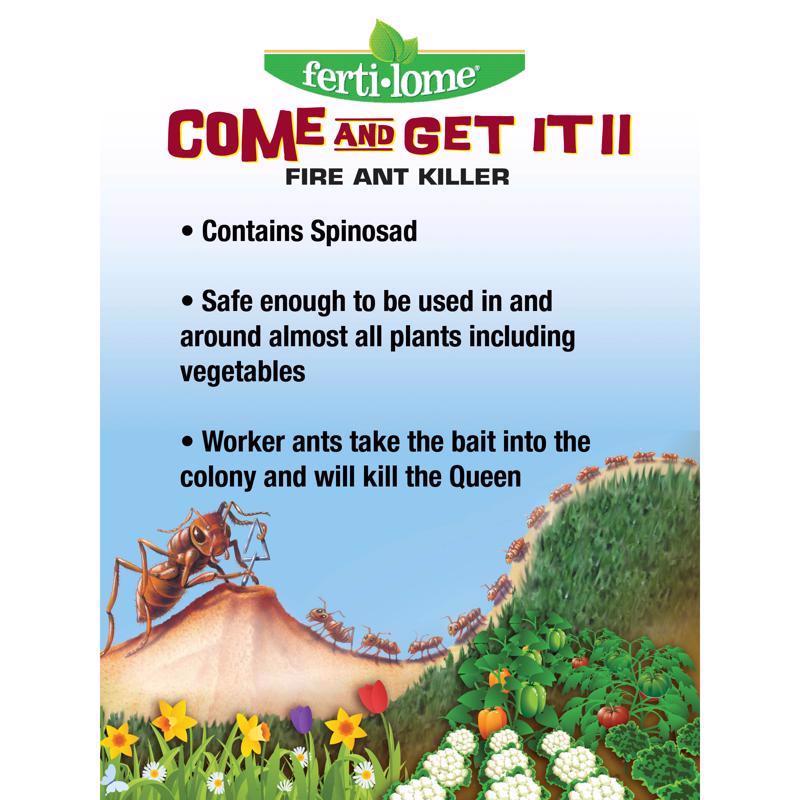 Ferti-lome Come and Get It II Fire Ant Killer Granules 1 lb
