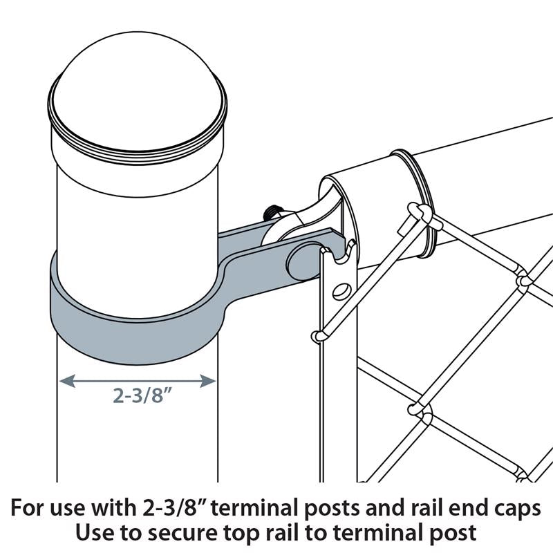 Yardlink Steel Chain Link Band Brace 1 pk