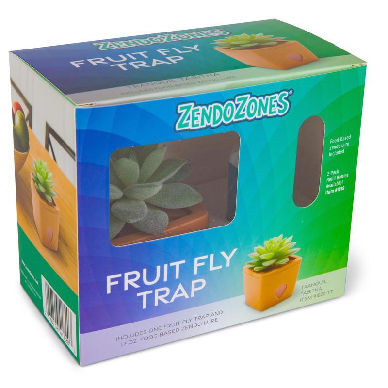 JT Eaton ZendoZones Fruit Fly Trap 1 box, Pack of 6