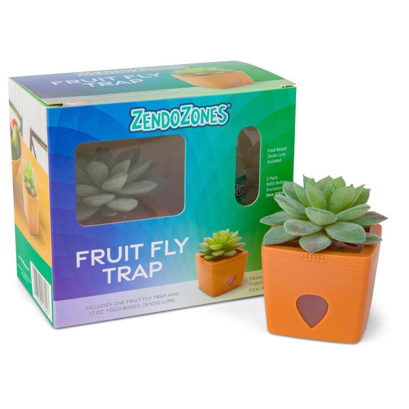 JT Eaton ZendoZones Fruit Fly Trap 1 box, Pack of 6