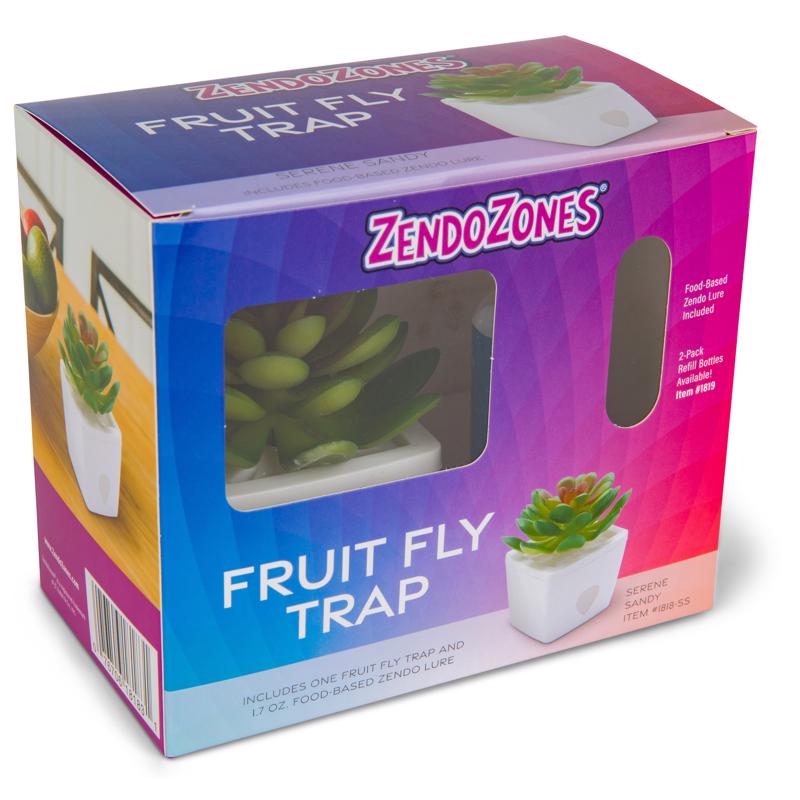 JT Eaton ZendoZones Fruit Fly Trap 1 box, Pack of 6