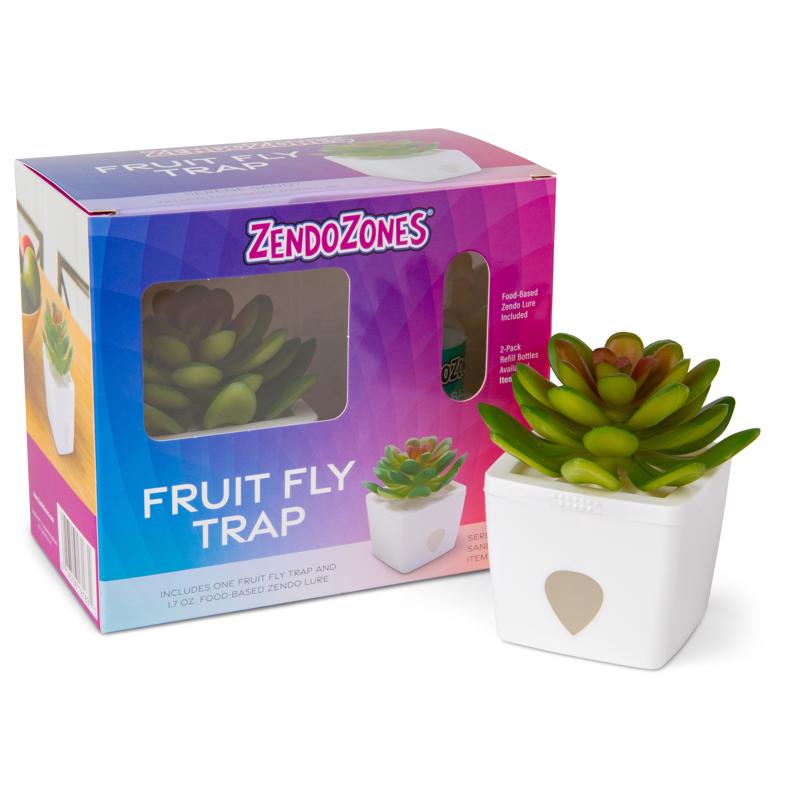 JT Eaton ZendoZones Fruit Fly Trap 1 box, Pack of 6
