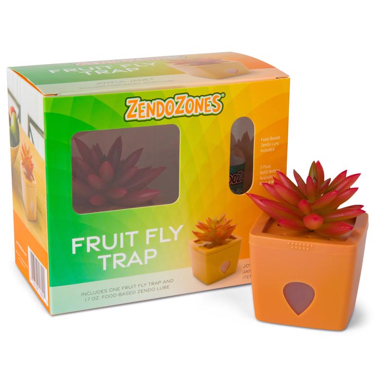 JT Eaton ZendoZones Fruit Fly Trap 1 box, Pack of 6
