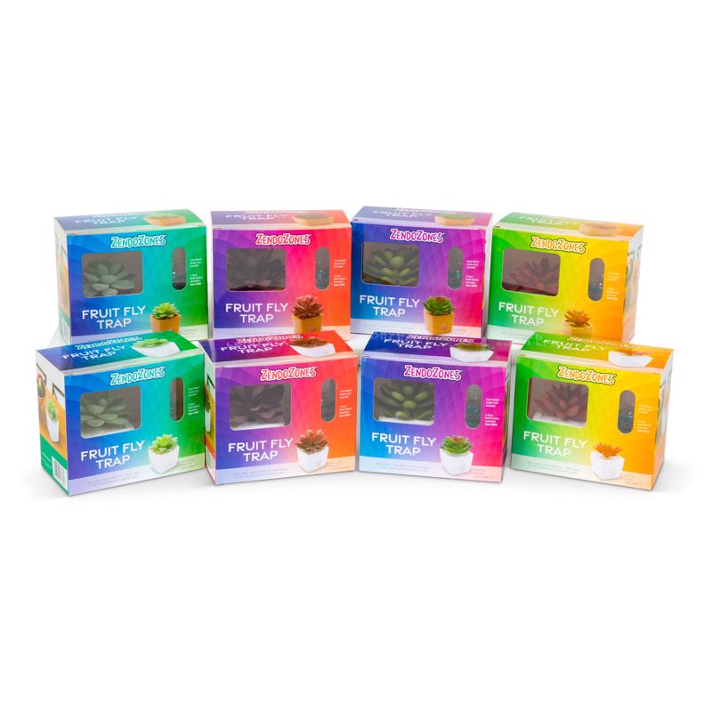 JT Eaton ZendoZones Fruit Fly Trap 1 box, Pack of 6