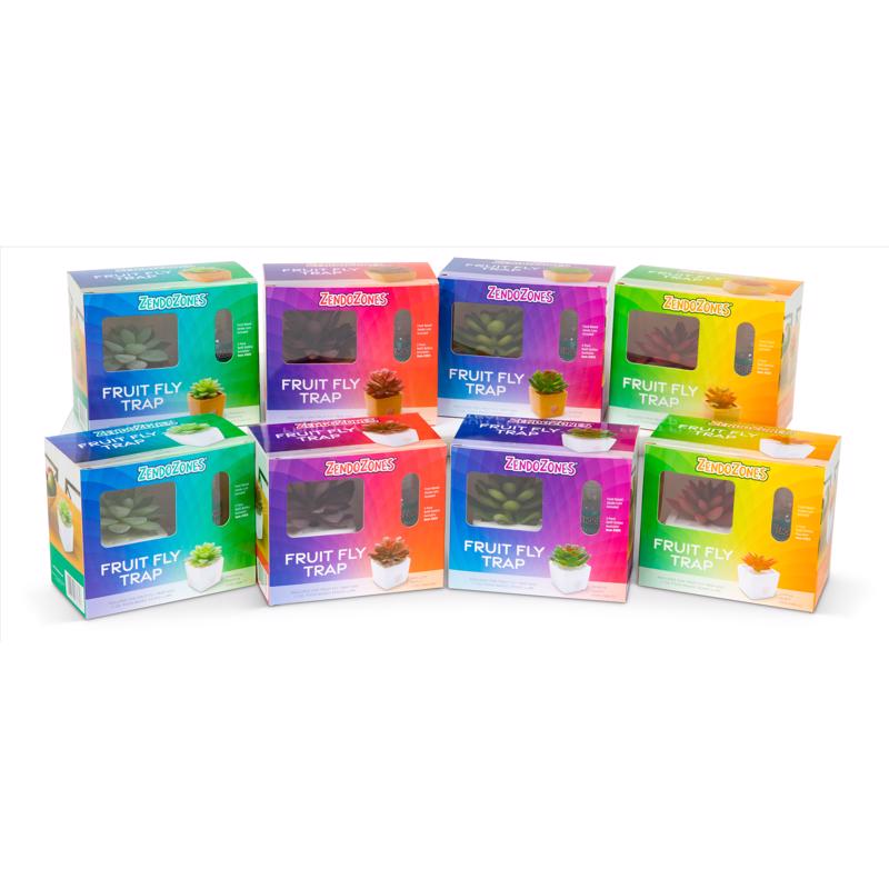 JT Eaton ZendoZones Fruit Fly Trap 1 box, Pack of 6