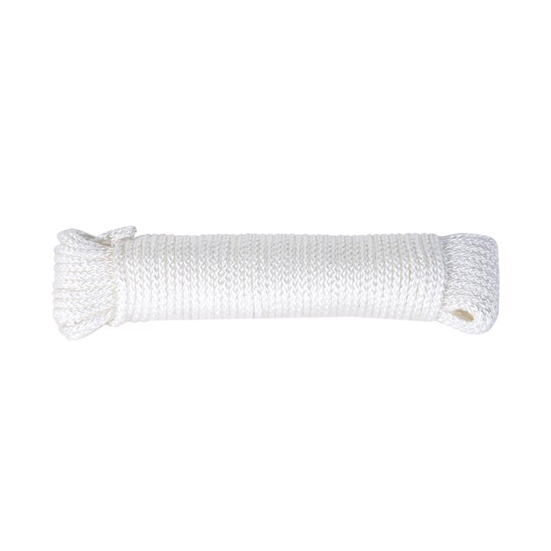 Koch Industries 9/64 in. D X 48 ft. L White Diamond Braided Nylon Rope