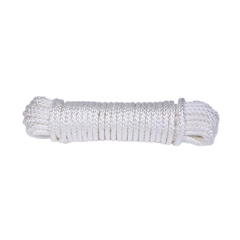 Koch Industries 1/4 in. D X 50 ft. L White Diamond Braided Nylon Rope