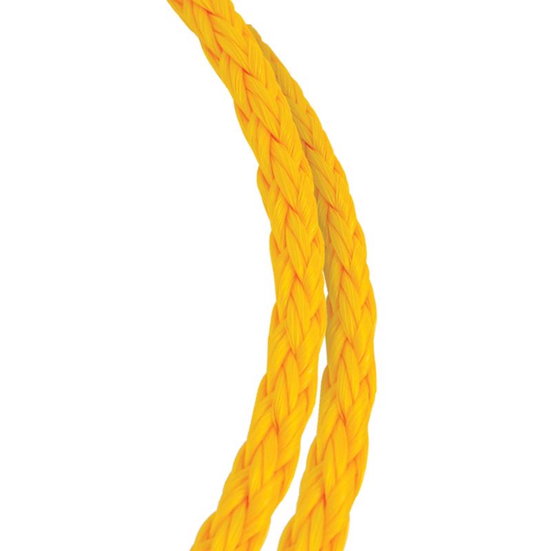 Koch Industries 5/32 in. D X 45 ft. L Yellow Hollow Braided Polypropylene Rope