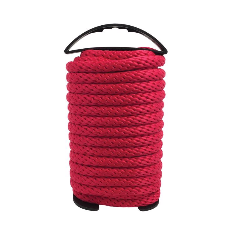 Koch Industries 1/2 in. D X 35 ft. L Red Solid Braided Polypropylene Rope