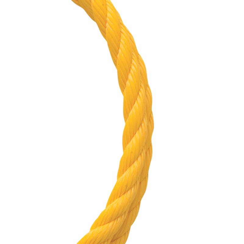 Koch Industries 3/8 in. D X 50 ft. L Yellow Twisted Polypropylene Rope
