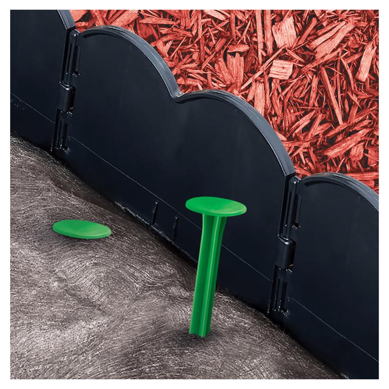 Greenscapes 4-1/2 in. L Plastic Landscape Fabric Pegs 20 pk