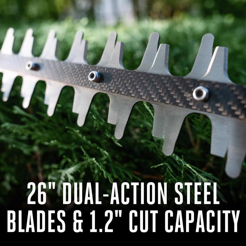 EGO Power+ HT2601 26 in. 56 V Battery Hedge Trimmer Kit (Battery & Charger)