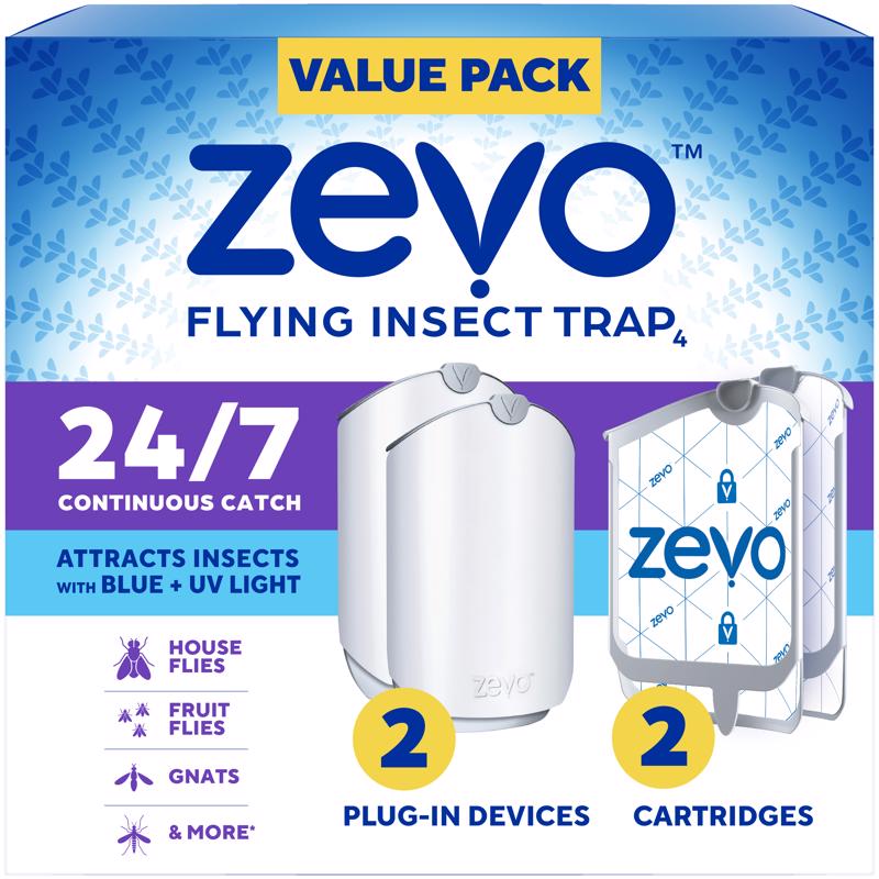 Zevo Value Pack Flying Insect Trap, Pack of 2