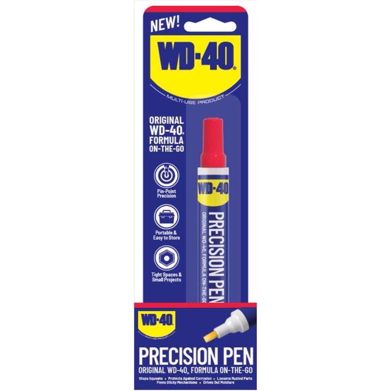WD-40 Precision Pen General Purpose Multi-Purpose Lubricants 0.3 oz 1 pk, Pack of 12