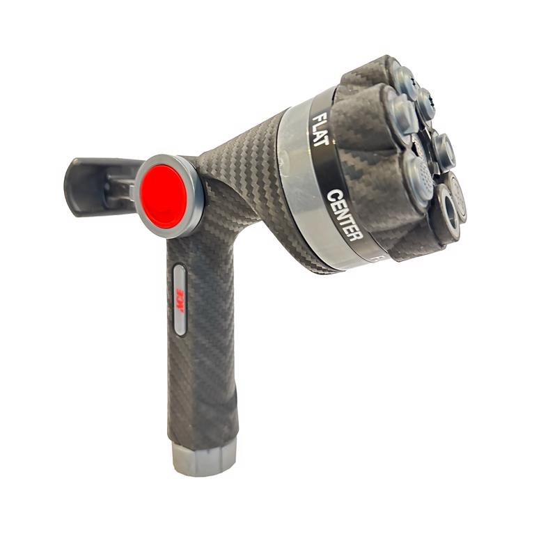 Ace 8 Pattern Adjustable Multi-Pattern Rubber Fireman's Nozzle