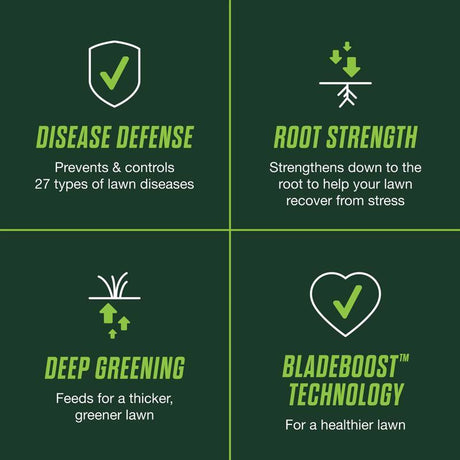 Scotts Turf Builder Moss and Fungus Control Lawn Food For Multiple Grass Types 8000 sq ft