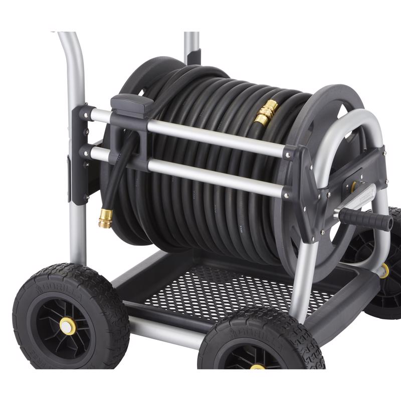 Tricam Gorilla 250 ft. Black/Gray Wheeled Hose Reel Cart