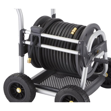 Tricam Gorilla 250 ft. Black/Gray Wheeled Hose Reel Cart