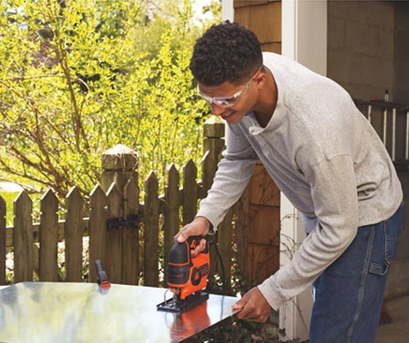 Black+Decker BDEJS600C Jig Saw, 5 A, 3/4 in L Stroke, 3000 spm, Includes: (1) Jig Saw Blade