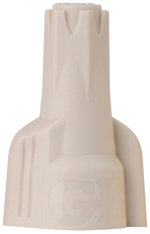 Gardner Bender Hex-Lok 16-1H1N Wire Connector, Tan, 8 to 22 AWG Wire, Copper Contact, Thermoplastic Housing Material