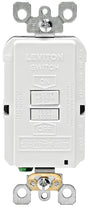Leviton R98-GFRBF-0KW GFCI Receptacle, 125 V, 20 A