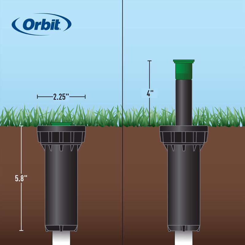 Orbit 4 in. H Full-Circle Sprinkler Spray Head