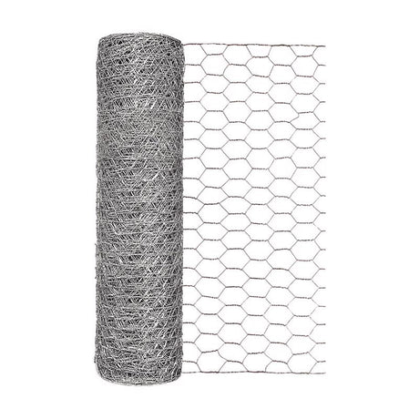 Garden Craft 18 in. H X 50 ft. L Galvanized Steel Fencing 1 in. X 1 in. in.