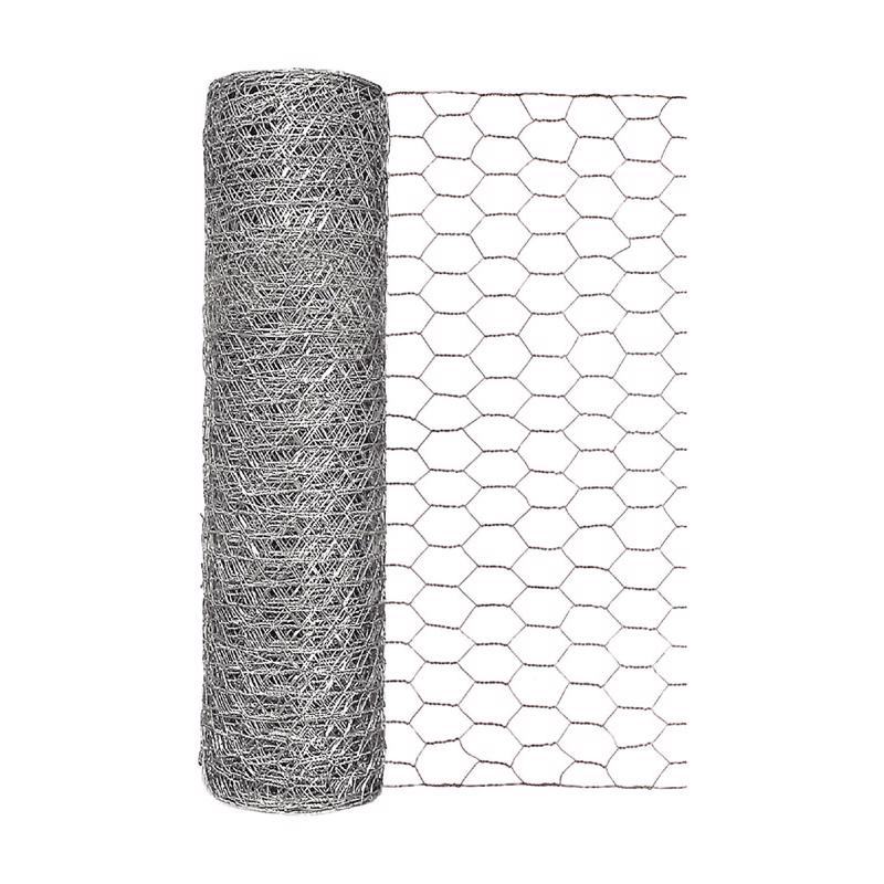 Garden Craft 18 in. H X 50 ft. L Galvanized Steel Fencing 1 in. X 1 in. in.