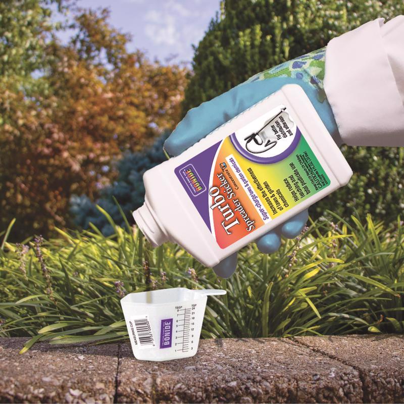 Bonide 097 Turbo Spreader Sticker, Liquid, Spray Application, 8 oz Bottle