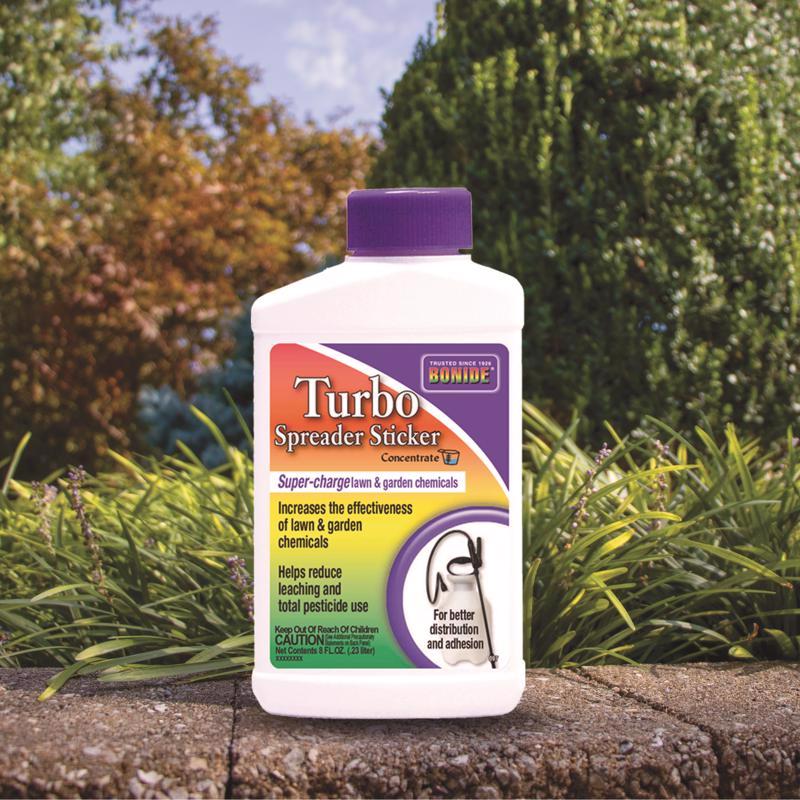 Bonide 097 Turbo Spreader Sticker, Liquid, Spray Application, 8 oz Bottle