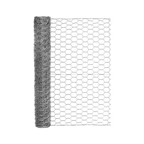 Garden Craft 24 in. H X 25 ft. L Galvanized Steel Fencing 1 in. X 1 in. in.
