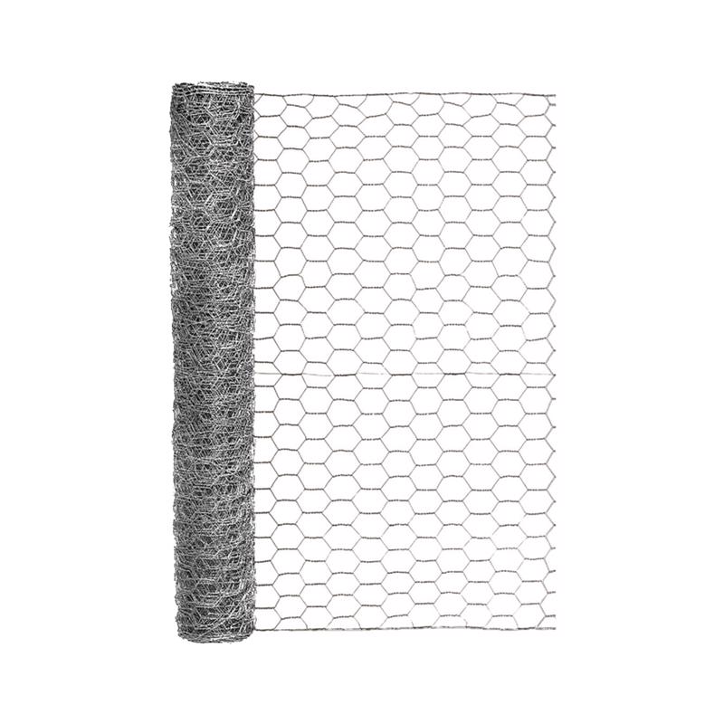 Garden Craft 24 in. H X 25 ft. L Galvanized Steel Fencing 1 in. X 1 in. in.