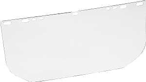 Safety Works 10107913 Adjustable Replacement Headgear Faceshield, Polycarbonate, Clear
