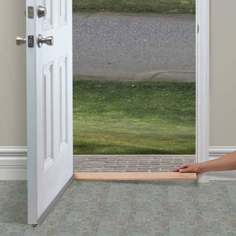 Frost King WAT36H Saddle Threshold, 36 in L, 3-1/2 in W, Wood, Oak, Unfinished