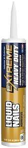 Liquid Nails LN-907 Construction Adhesive, White, 10 oz, Cartridge