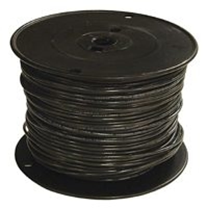 Romex 14BK-SOLX500 Series Building Wire, Black Sheath, 14 AWG Wire, 1-Conductor, 500 ft L, Copper Conductor