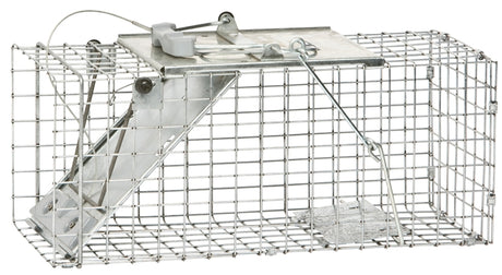 Victor 1083 Animal Trap, 7 in W, 7 in H, Spring-Loaded Door, 4.7 lb Weight