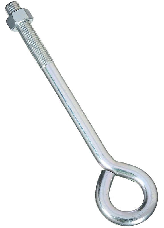 National Hardware N347-740 Eye Bolt, 12 in OAL, 3/4 in Thread, 675 lb Working Load, Steel