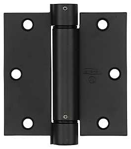 National Hardware N350-769 Spring Hinge, 3-1/2 in L x 3-1/2 in W Dimensions, Steel, Oil-Rubbed Bronze, 30 lb