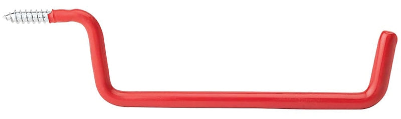 National Hardware 2157BC N271-010 Series Ladder Hook, 4 in Projection, 1-1/2 in H, 6 in L, 15 lb, Steel, Red