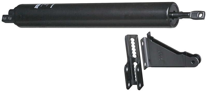 National Hardware N100-036 Medium-Duty Door Closer, 1-1/4 in Dia Rod, 9-19/32 in L, Aluminum/Steel