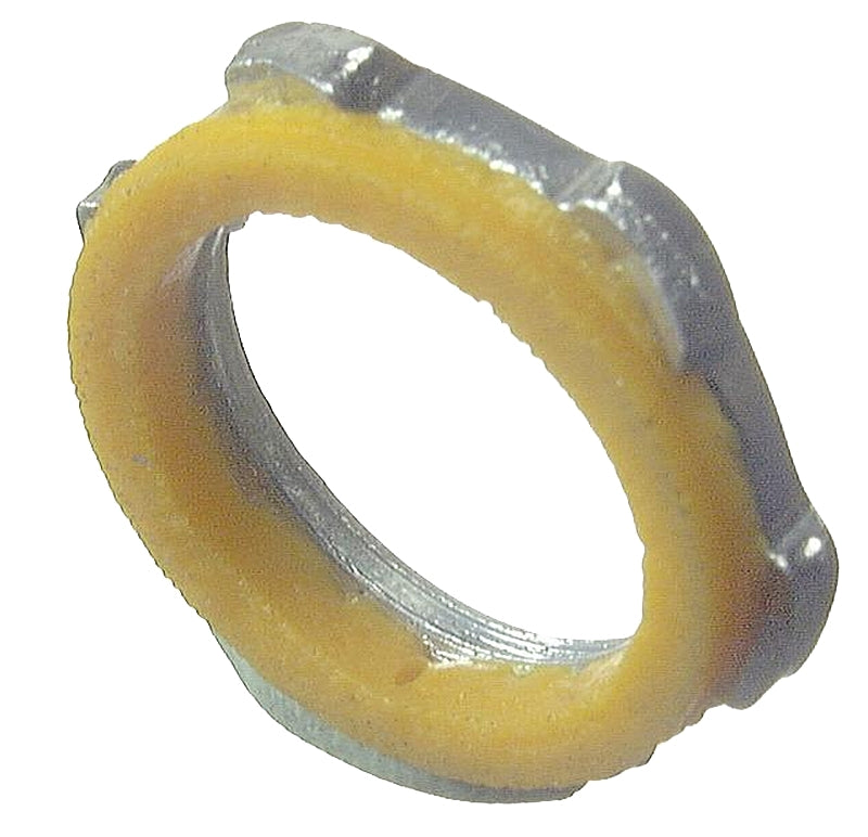 Halex 96181 Sealer Locknut, 1/2 in, Steel, Zinc