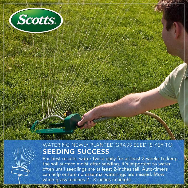 Scotts Turf Builder Zoysia Grass Partial Shade/Sun Grass Seed and Mulch 5 lb