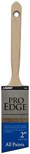 Linzer 2870-2 Paint Brush, Wood Handle, 2 in W, Extra Soft Brush, Polyester Bristle, Angle Sash Handle, Pack of 6