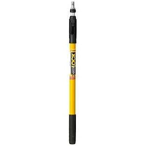 Purdy POWER LOCK 140855624 Extension Pole, 1-5/16 in Dia, 2 to 4 ft L, Aluminum/Fiberglass, Rubber Handle