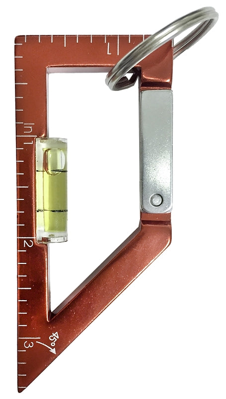 Hy-Ko 2GO Series KC524 Door Key Carabiner, Aluminum, Pack of 5