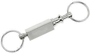 Hy-Ko 2GO Series KH740 Key Chain, Pull-Apart, Pack of 5