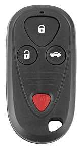Hy-Ko 19HON803S Fob Shell, For: Acura Honda Vehicles, 4-Button